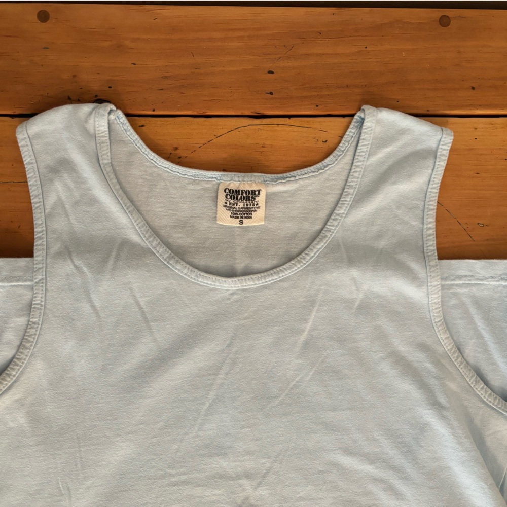 Powder Blue Comfort Colors Tank